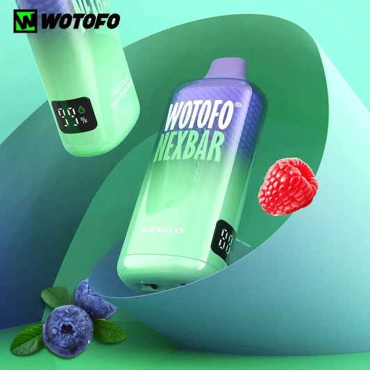 Wotofo Nexbar 10000 Blue Razz Ice