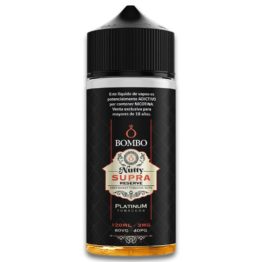 Bombo Platinum Tobaccos Supra Reserve 120ml 3mg