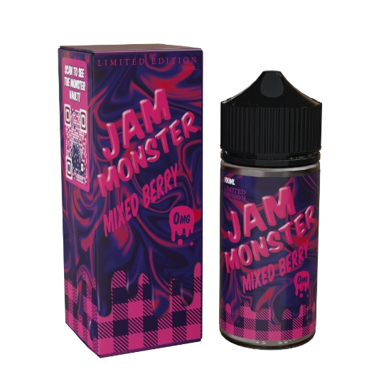 JAM MONSTER MIXED BERRY - 100ML