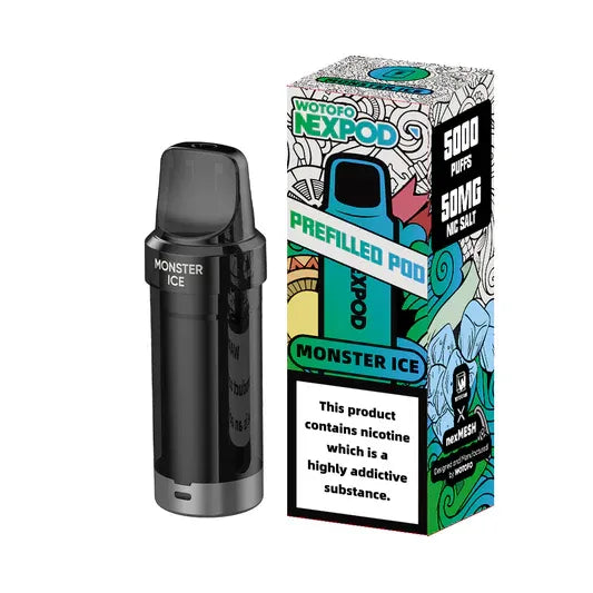 Recarga Nexpod Monster Ice - Vapeo Mania