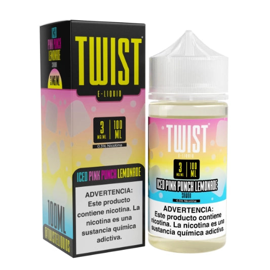 Twist Iced Pink Lemonade 100ML