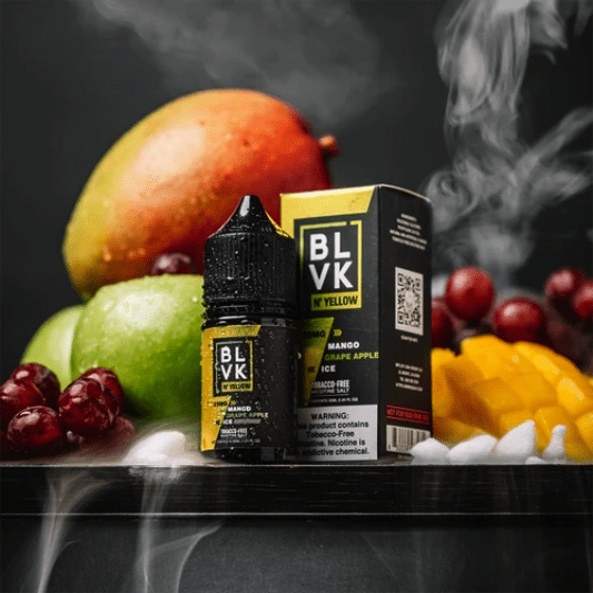 BLVK N´YELLOW MANGO GRAPE APPLE ICE - Vapeo Mania