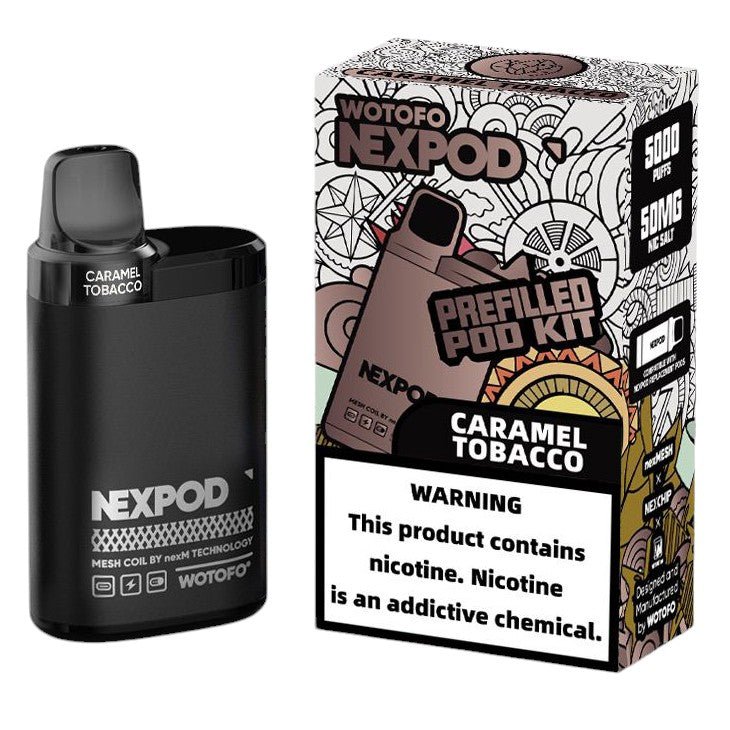 Nexpod Kit - Caramel Tobacco - Vapeo Mania