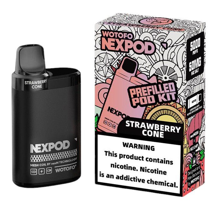 Nexpod Kit - StrawBerry Cone - Vapeo Mania