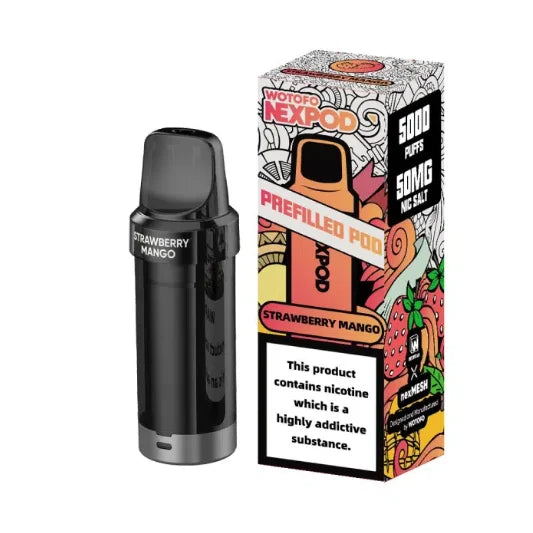Recarga Nexpod Strawberry Mango - Vapeo Mania