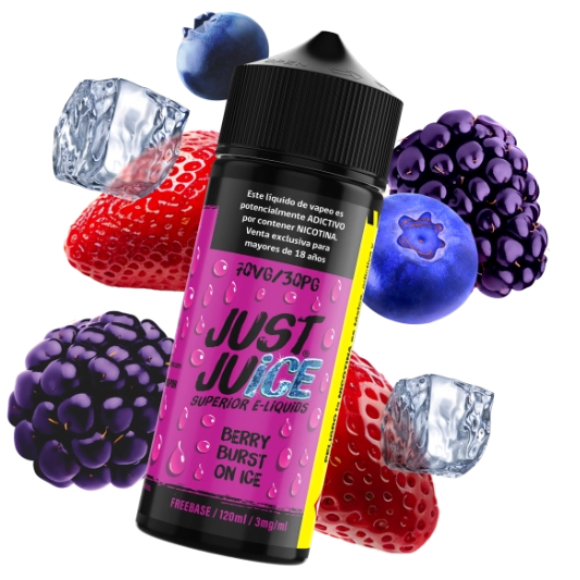 JUST JUICE BERRY BURST ICE 120ml 3mg