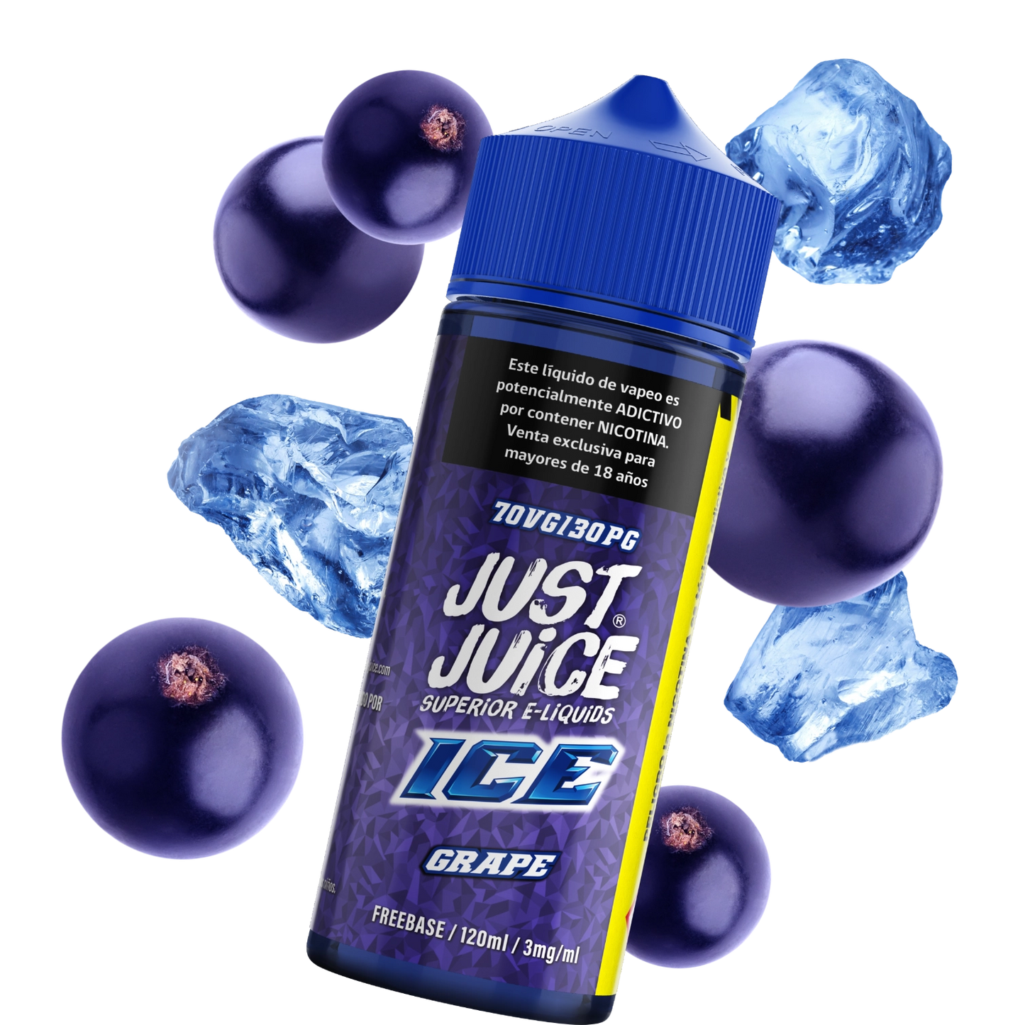 JUST JUICE Grape Ice 120ml 3mg