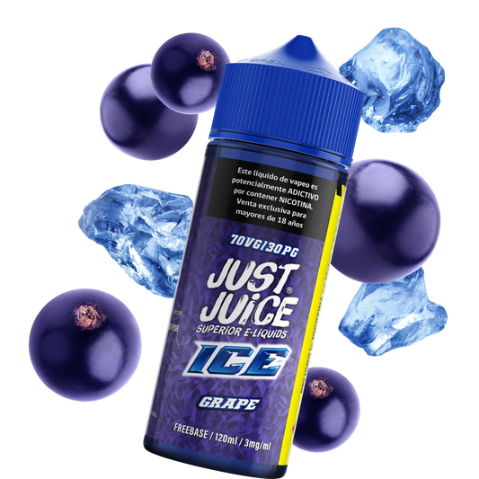 JUST JUICE Grape Ice 120ml 3mg