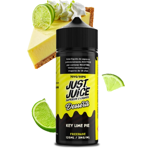 JUST JUICE KEY LIME PIE 120ml 3mg
