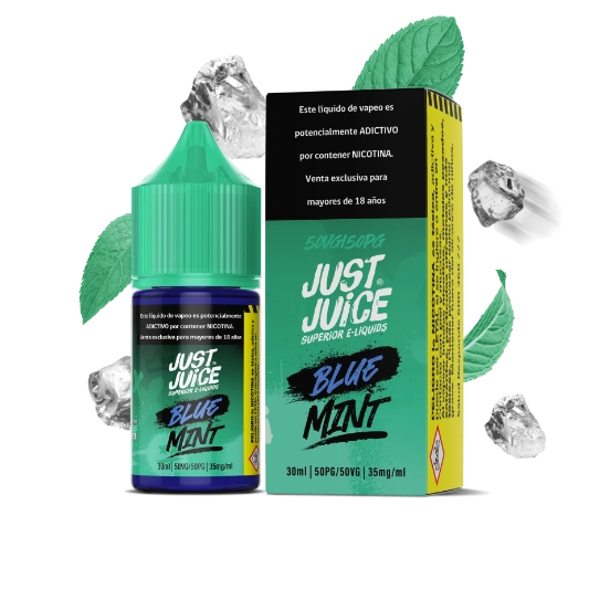 JUST JUICE SALT NIC Blue Mint 30ml 35mg
