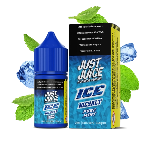 JUST JUICE SALT NIC Pure Mint Ice 30ml 35mg