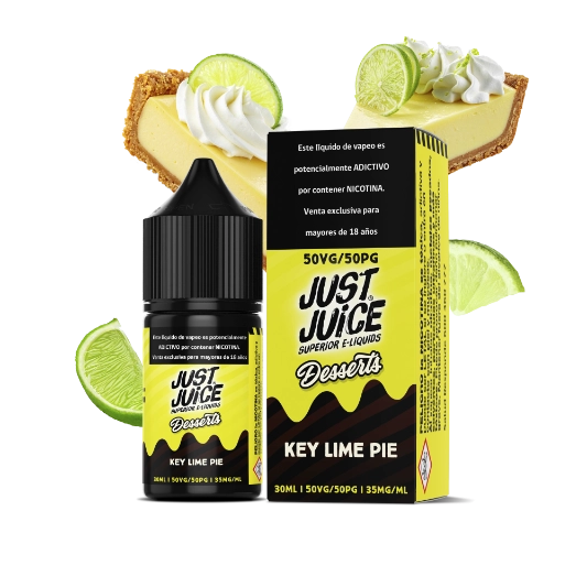 JUST JUICE SALT NIC KEY LIME PIE 30ml 35mg