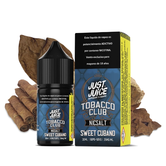 JUST JUICE SALT NIC SWEET CUBANO 30ml 35mg