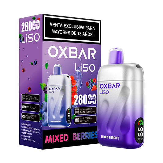 Oxbar Liso 28.000 puffs Mixed Berries