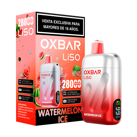 Oxbar Liso 28.000 puffs Watermelon Ice